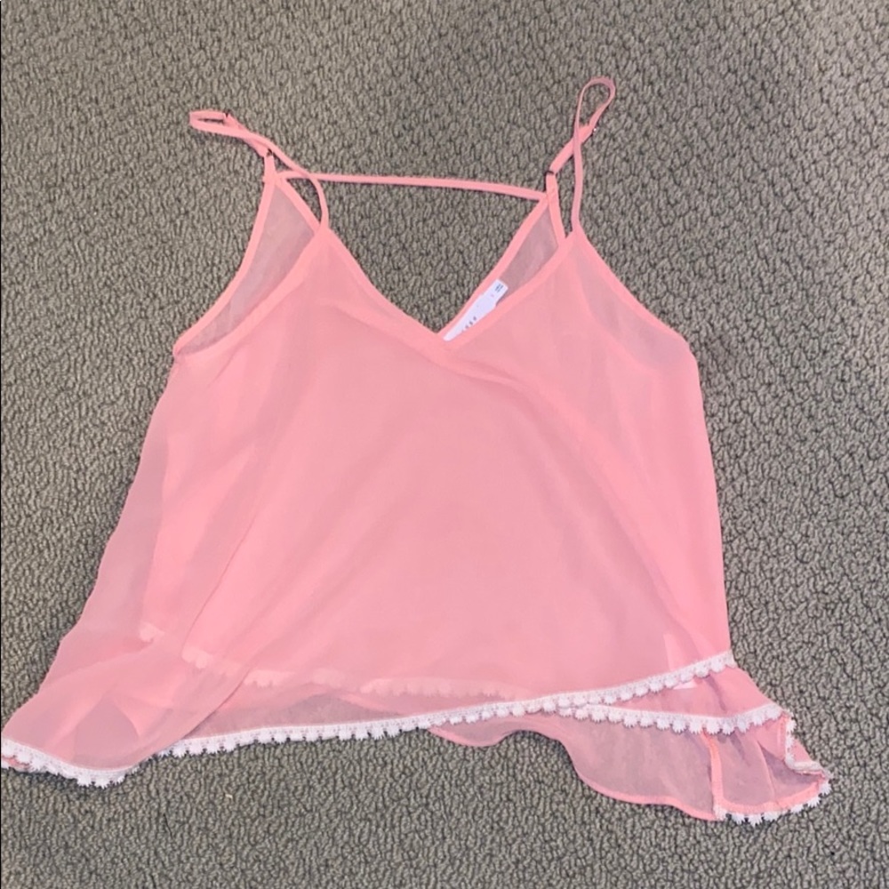 Sweet orange top for summer